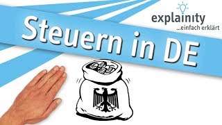 Steuern in Deutschland einfach erklärt explainity® Erklärvideo [upl. by Earas]