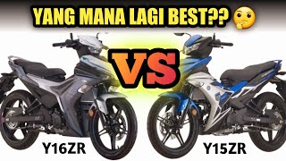 Perbezaan Y16ZR dan Y15ZR  COMPARISON [upl. by Orwin]