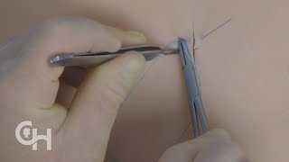 Suture Techniques Course Video [upl. by Assenahs]