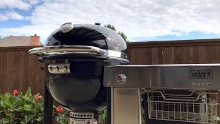 Weber Summit Charcoal Grill Review 1 year later The best kamado ever [upl. by Ayadahs]