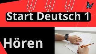 Start Deutsch 1  Goethe Zertifikat A1 Hören [upl. by Roane]