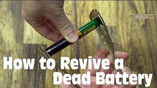 How to Revive a Dead AAAAA Battery [upl. by Seigel]