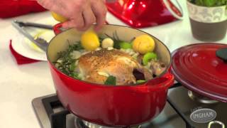 Traditional French Pot Roast Chicken HD [upl. by Eirised]