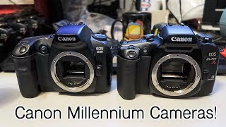 Canon EOS 30 Elan 7E Film SLR amp D30 Digital Cameras Full Overview [upl. by Huntingdon]