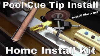 How To Install A Pool Cue Tip [upl. by Honoria]