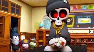 Skeleton Rap  Spookiz  Cartoons for Kids [upl. by Aney]