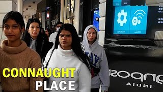 CONNAUGHT PLACE New Delhi  Walking Tour 4k  Urban Walk tours [upl. by Oicapot15]