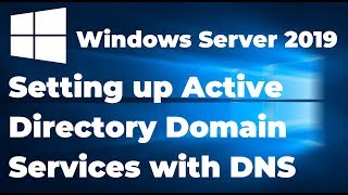 Setting up Active Directory in Windows Server 2019 Step By Step Guide [upl. by Asalocin]