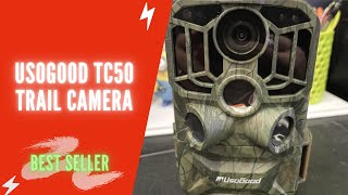 Usogood TC50 Trail Camera Review amp Test  usogood Trail Camera WiFi 24MP 1296P Night Vision [upl. by Marco369]