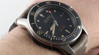 PreOwned Bremont Supermarine S301 S301BK Luxury Watch Review [upl. by Ataner]