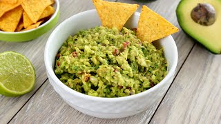 Guacamole  Sos mexican  JamilaCuisine [upl. by Suivatnod]