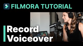 Record Voiceover Filmora Tutorial [upl. by Aryan985]