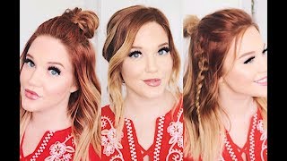 5 MINUTE HAIRSTYLES FOR SHOULDER LENGTH HAIR [upl. by Airamasor]