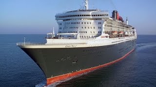 QUEEN MARY 2 Cruise Ship Engine Room 1080HD mp4 [upl. by Johanna]