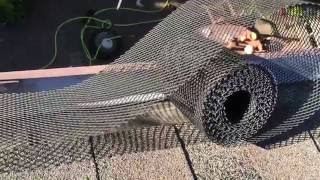 How to Install Rain Gutter Leaf Guard [upl. by Trixie683]