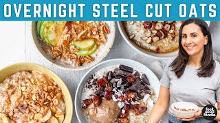 Overnight Steel Cut Oatmeal  Easy Method [upl. by Rika]