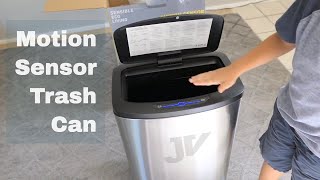 Automatic Trash Can  Motion Sensor [upl. by Siclari748]