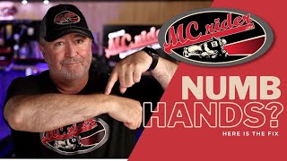 How to prevent numb hands amp tingling on your motorcycle [upl. by Nivat]