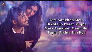 Teri Aankhon Mein Lyrics  Divya K  Darshan R Neha K  Pearl V Manan B  Radhika Vinay [upl. by Ilrebma]