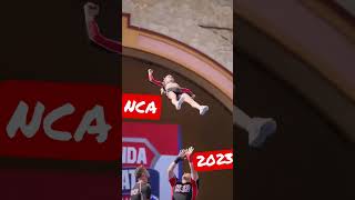 navarro stunting 2023 nca nationals navarro cheer cheerleading [upl. by Orvil]