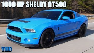 SCARIEST Mustang EVER  1000HP Shelby GT500 Review [upl. by Bunce]