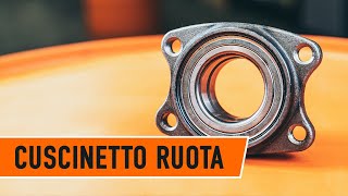 CUSCINETTO MOZZO RUOTA SOSTITUIRE — VW  AUDI  SKODA TUTORIAL [upl. by Broadbent296]