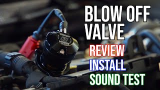 Turbosmart Blow Off Valve  Review Install Sound Test  VW MK7 GTI [upl. by Yeniffit790]