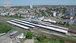 Bahnhöfe in Deutschland Rostock Hbf [upl. by Carlee338]