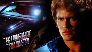 Michael and KITTs First Encounter  Knight Rider [upl. by China]