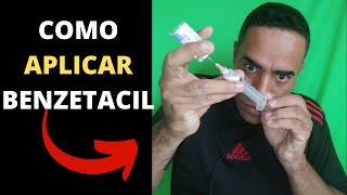 Como Aplicar Benzetacil  Técnica de Aplicação Intramuscular [upl. by Priscilla461]