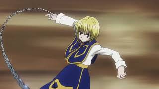 Kurapika catches bullets with dowsing chain [upl. by Aicitan]