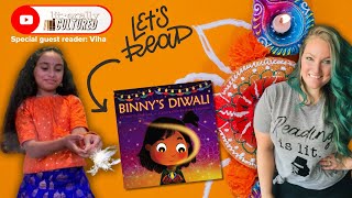 Binny’s Diwali Literally Cultured Read Aloud [upl. by Garett280]