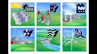 Types of Power Plants and how they Produce Electricity  Electrical Energy [upl. by Anera]