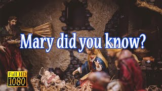 Mary Did You Know  Kenny Rogers and Wynonna Judd  Lyrics  HD [upl. by Ynatirb]