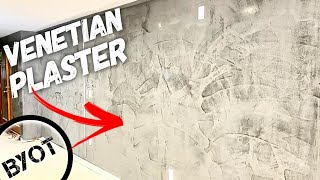 HOW TO APPLY VENETIAN PLASTER [upl. by Paulsen]