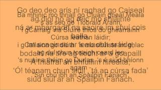 An Spailpín Fánach Irish Leaving Certificate Poetry Reading [upl. by Las]