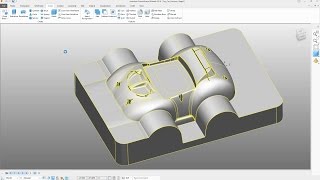 PowerShape 2018 Getting Started  Tutorial 4  Creating Die Blocks [upl. by Krissy]