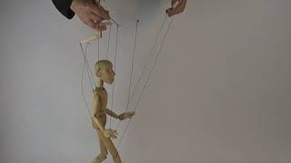 Operating a marionette walking [upl. by Mcquade]