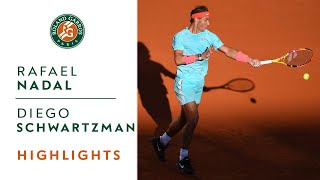 Rafael Nadal vs Diego Schwartzman  Semifinal Highlights I RolandGarros 2020 [upl. by Otrebcire]