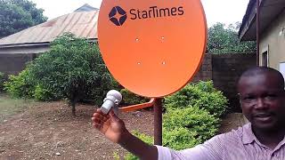 NEW STATIMES SATELLITE DISH INSTALLATION amp ACTIVATION [upl. by Aenit517]