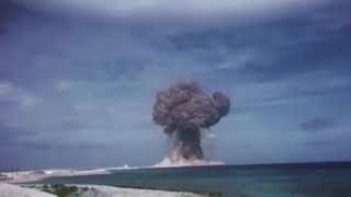 Historical Nuclear Bomb Explosion Footage With Realistic Sound [upl. by Anaidiriv]