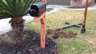 How to Install a Post and Mailbox Quickly [upl. by Mundy]