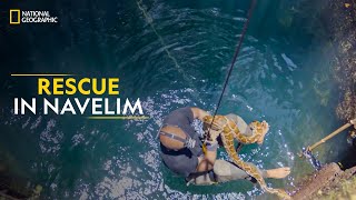 Rescue in Navelim  Snakes SOS Goa’s Wildest  National Geographic [upl. by Bonita]