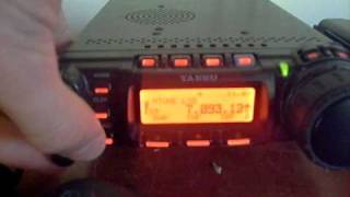 FT857D Yaesu HF Transceiver [upl. by Anirbaz]