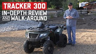 TRACKER 300 ATV Demo amp WalkAround  TRACKER Off Road [upl. by Uticas767]