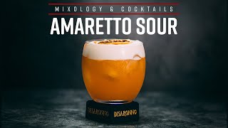 How to make AMARETTO SOUR Cocktail Sweet n Sour Almond Buzz Cocktail [upl. by Assisi]