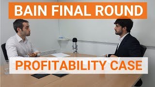 Profitability Case Study Interview Example  Solved by ExMcKinsey Consultant [upl. by Akim]