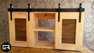 Alacena de PALETS ♻️  PALLET Wood Cabinet BUILD [upl. by Sibley]