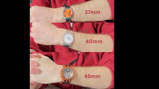 What Mens Watch Size Looks Best on a Small Wrist 37mm vs 40mm vs 45mm [upl. by Cole470]