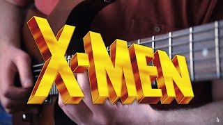 XMen The Animated Series Theme on Guitar [upl. by Atiz]